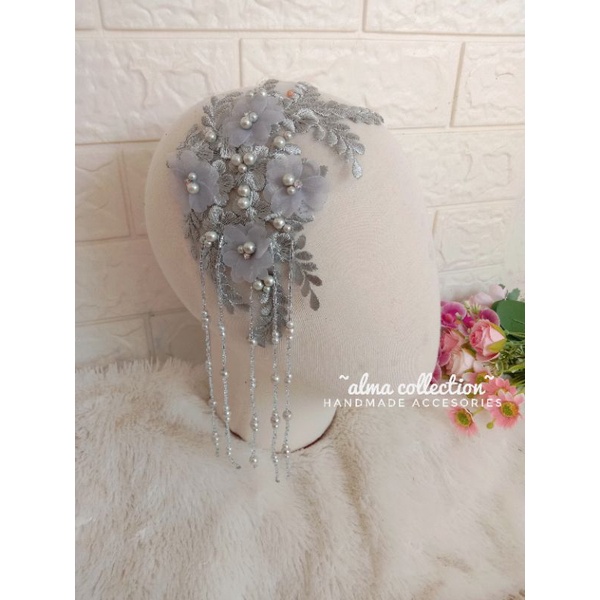 Headpiece simple juntai warna 2