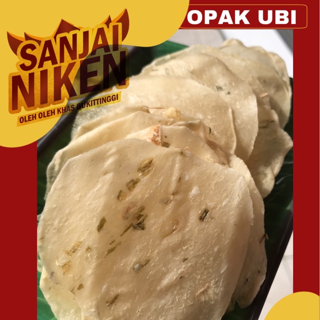 

Opak Ubi Khas Sumatra Barat