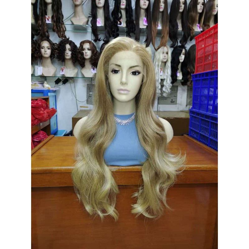 Wig half lacefront vw 9070 mnt free parting