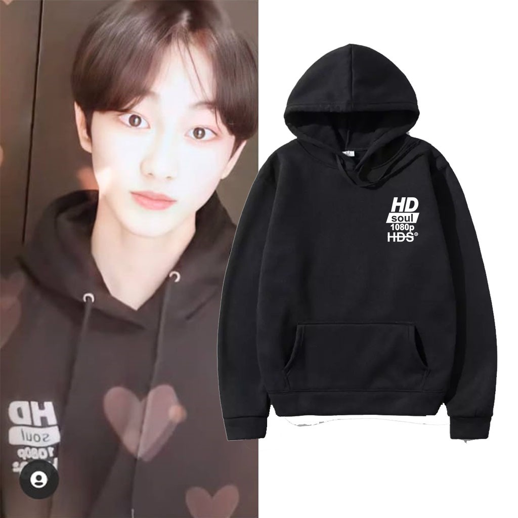 Jaket Hoodie Jumper Enhypen Jungwon HD Soul 1080p Logo