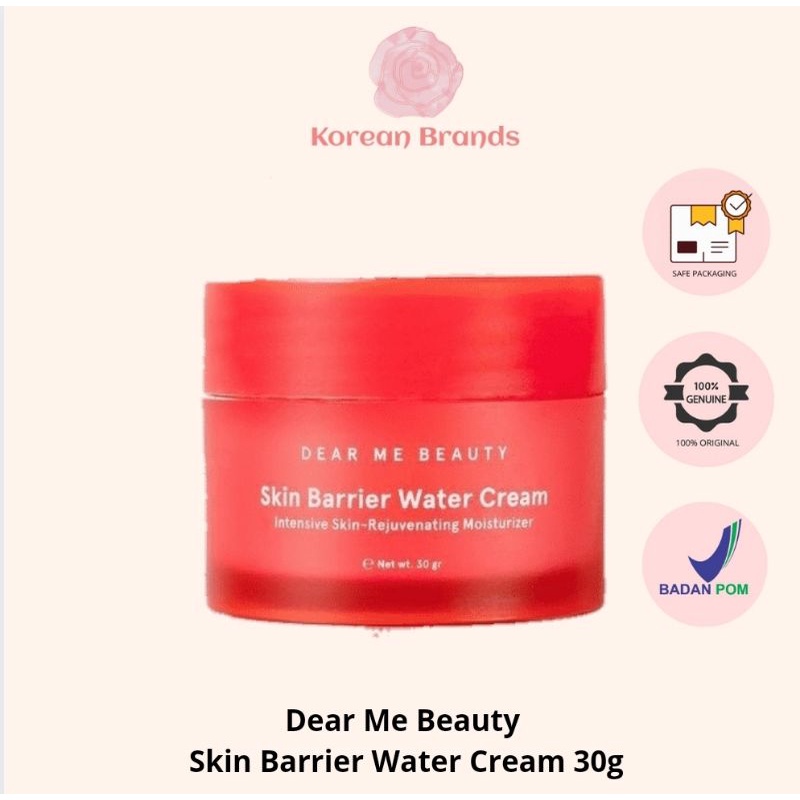 Dear Me Beauty Skin Barrier Water Cream 30g