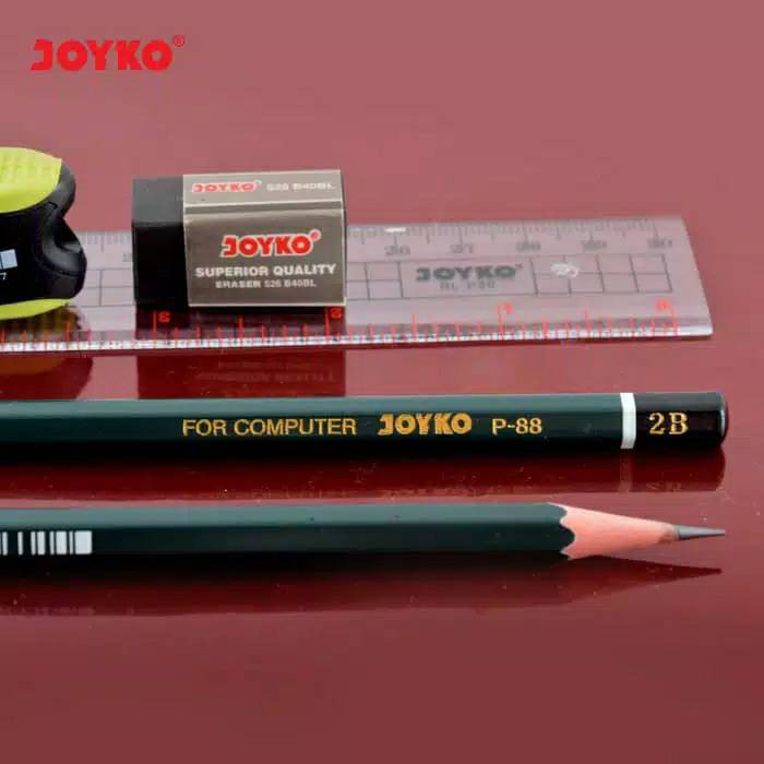 

Pensil Joyko P - 88 for computer 2b pencil alat tulis per 12pc murah
