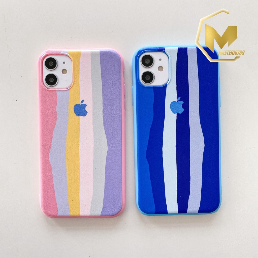 ss046 softcase rainbow i phone 6 6+ 7 7+ x xr xs max 11 pro max 12 MA1999