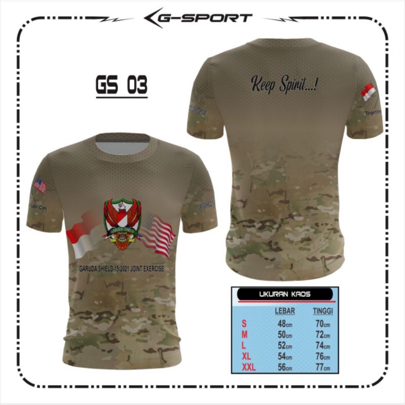 Garuda Shield 03 BAJU KAOS GARUDA BISA CUSTOM CUSTOME KUSTOM