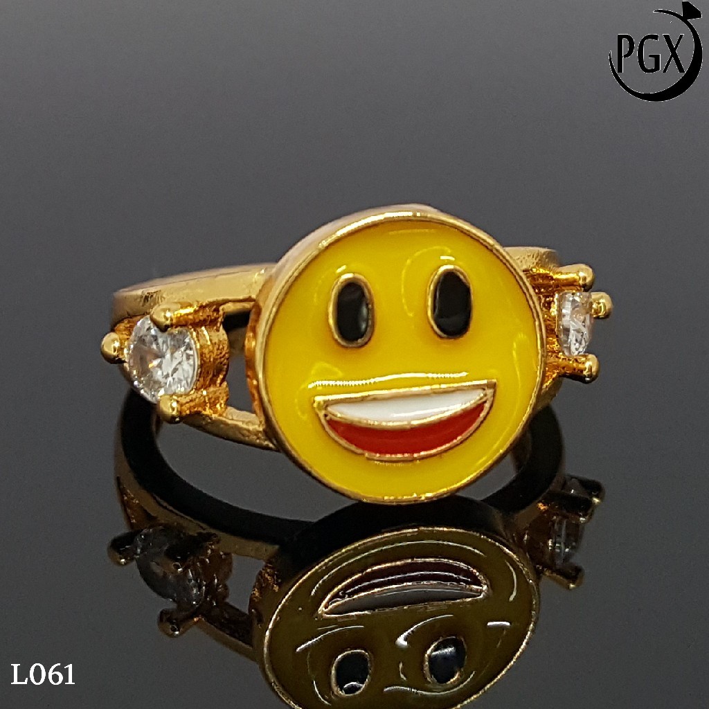 PGX Cincin Anak Xuping Aksesoris Perhiasan Lapis Emas Premium - L061