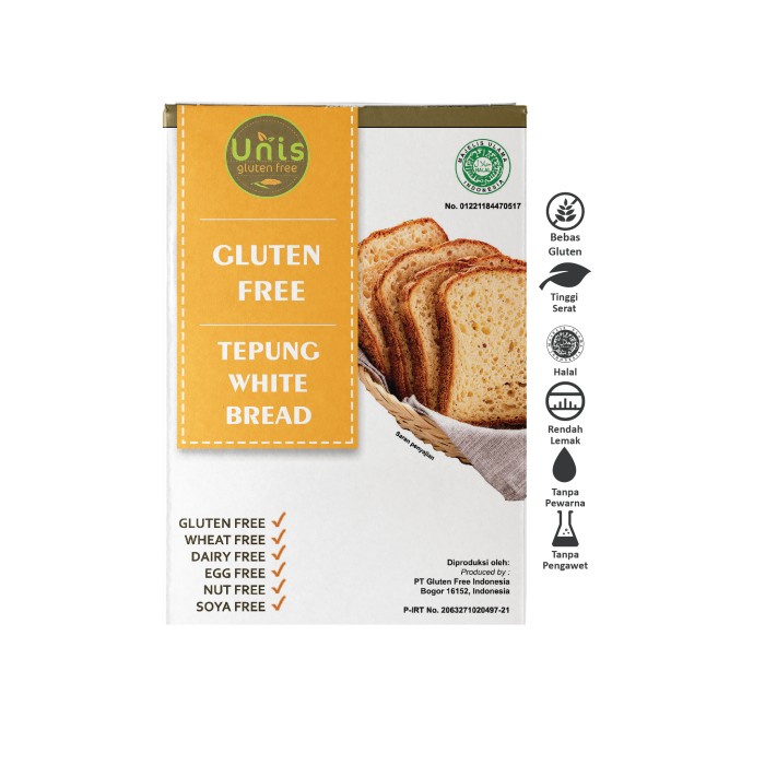 

PROMO [COD] Tepung White Bread Gluten Free 500 g