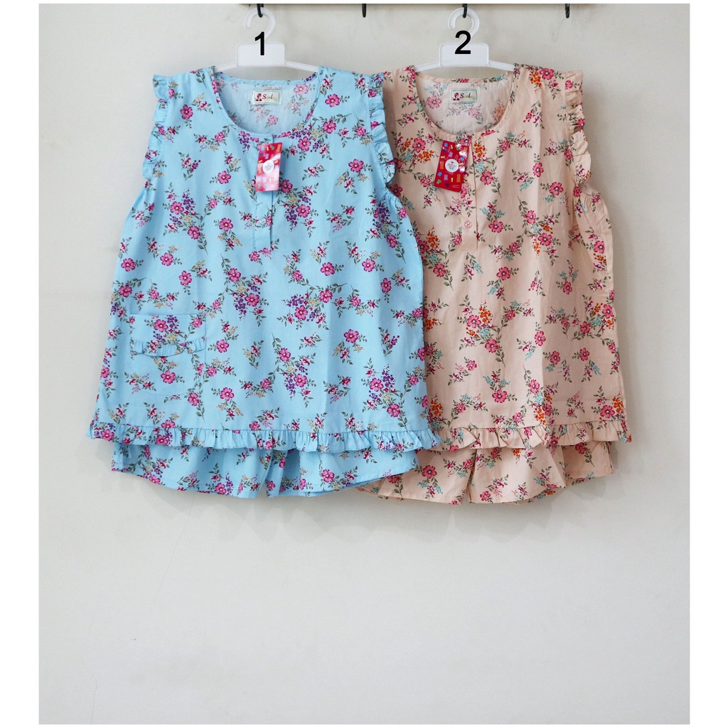 BAJU TIDUR CELANA PENDEK 2L SUNLY - B