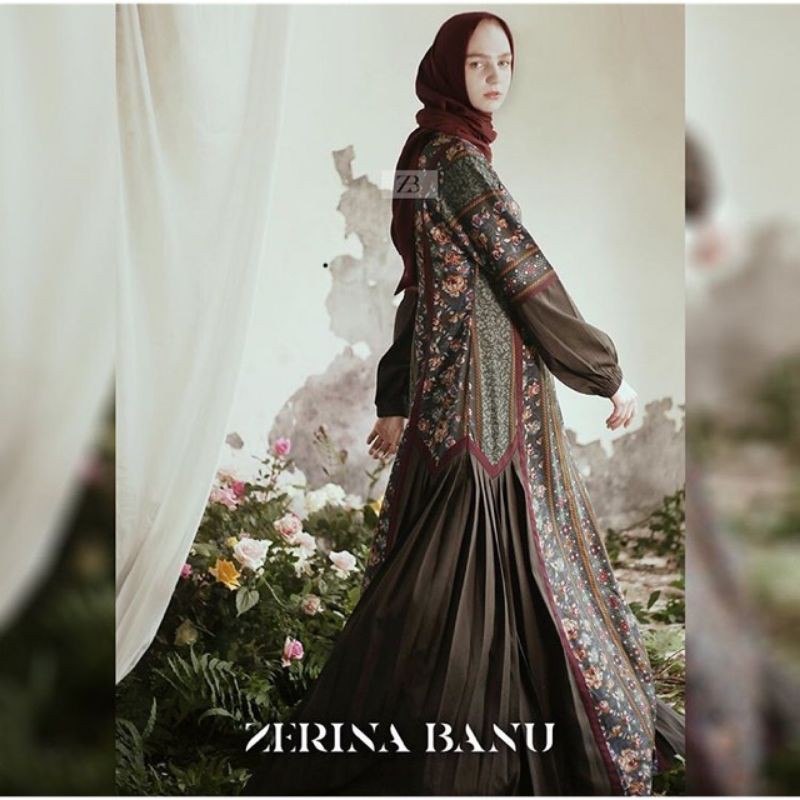 fairy dress green by zerina banu