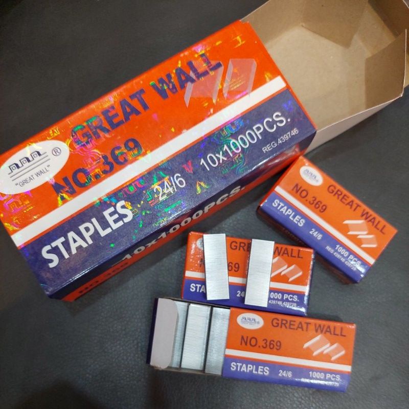 

Isi staples Great Wall Besar Isi 1000pc