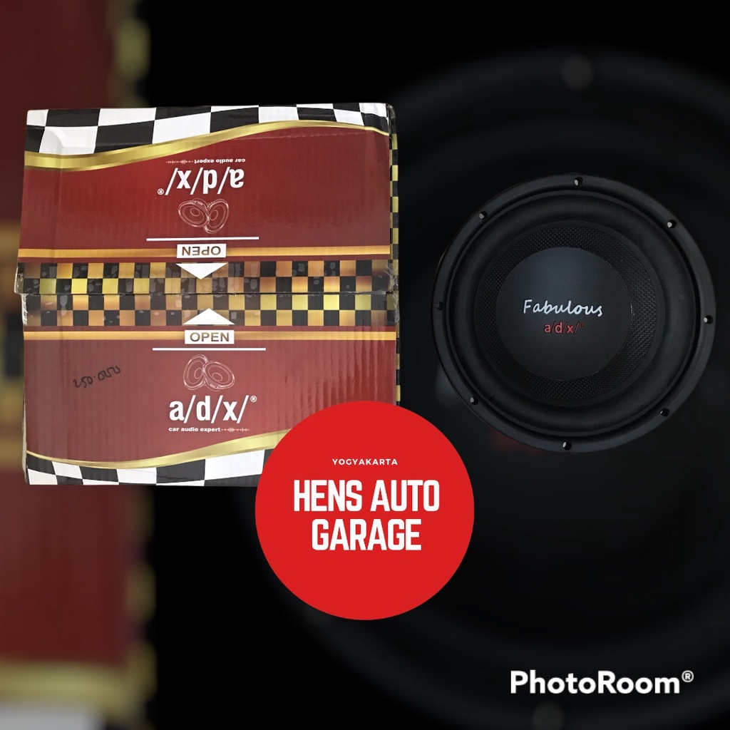 Subwoofer ADX 10 inch ADX FABULOUS Audio Mobil Bass