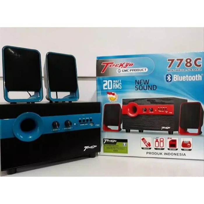 Speaker Aktif Gmc Teckyo 778C Extra Super Sound BASS