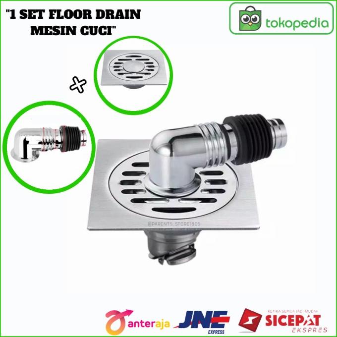 Kepala Selang Mesin Cuci / Floor Drain Mesin Cuci / Saringan Got