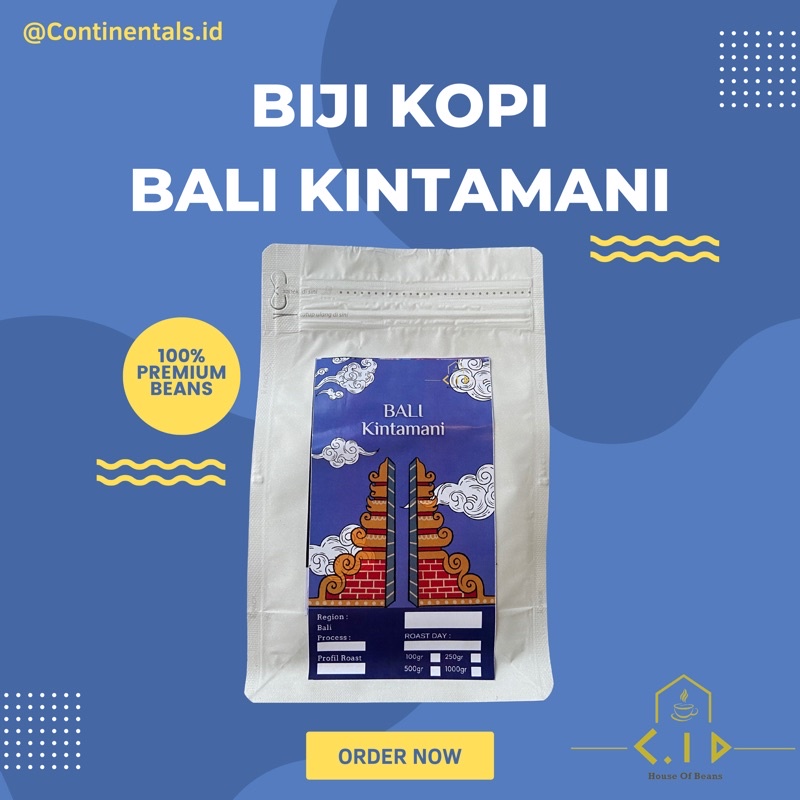 

Kopi Biji /Bubuk Arabika Bali Kintamani - Roasted