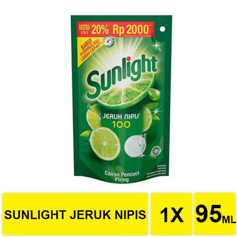 Jual Sunlight Sabun Cuci Piring 95ml | Shopee Indonesia