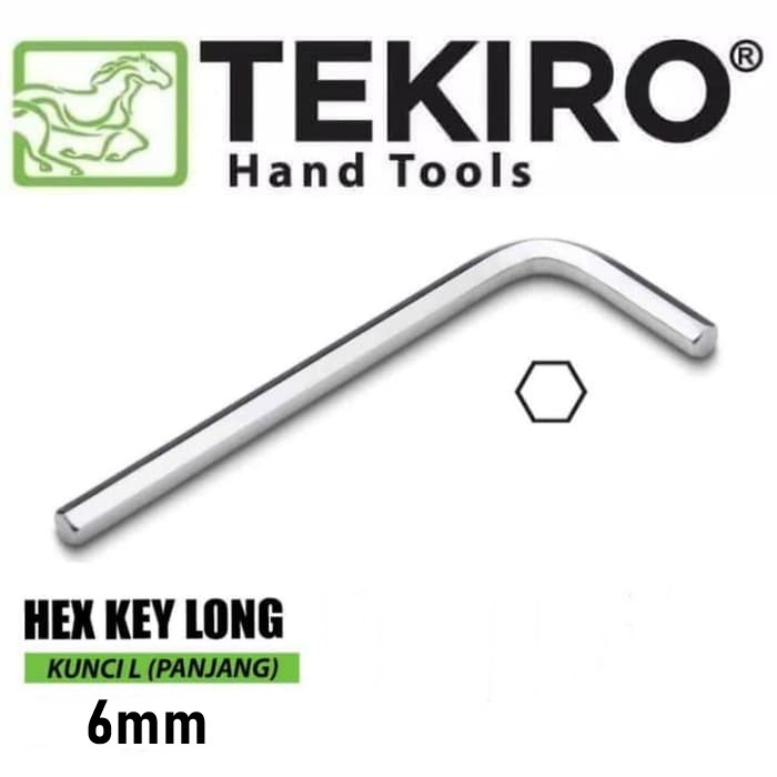 Tekiro Kunci L Panjang 6MM