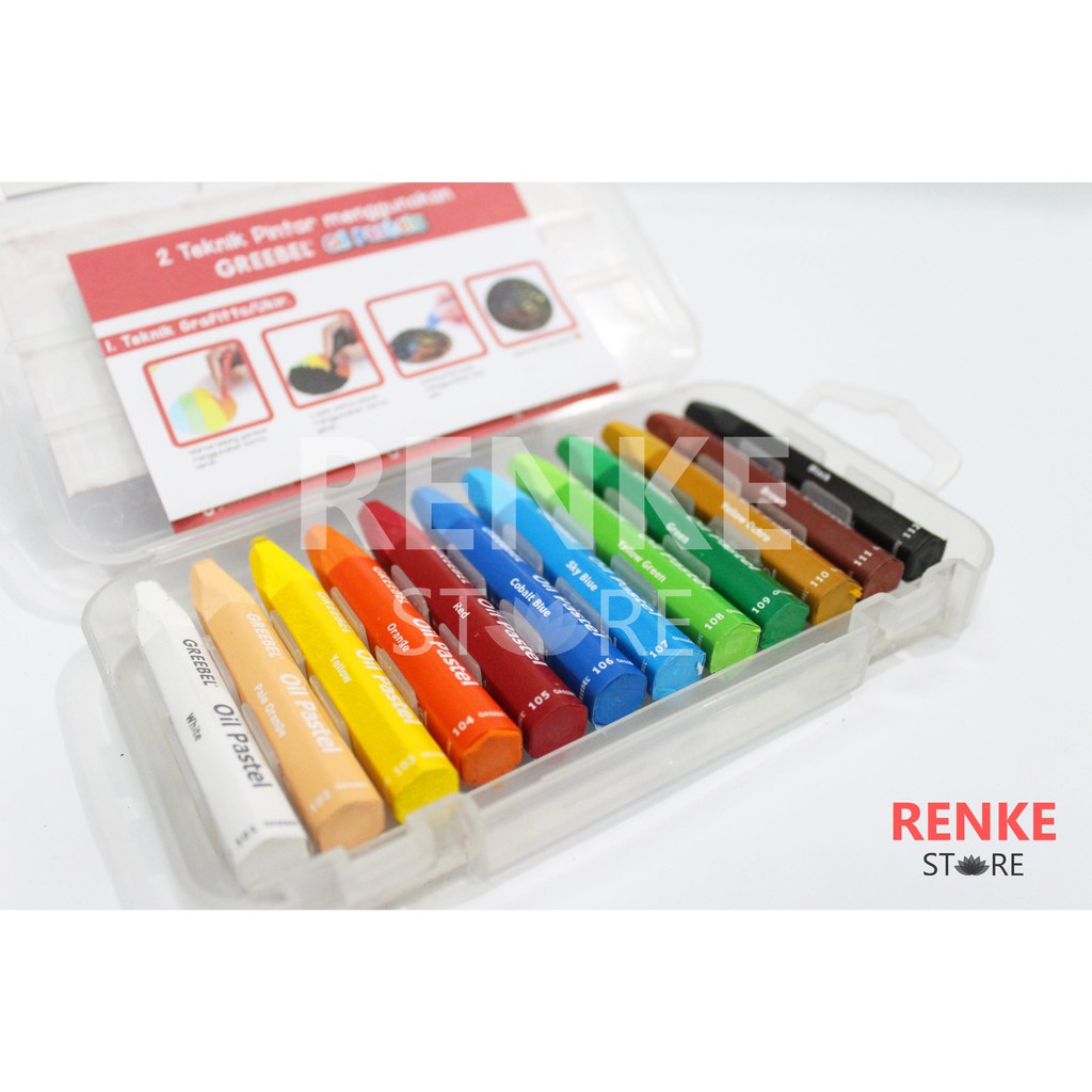 

Crayon Greebel 12 - Oil Pastels / Krayon