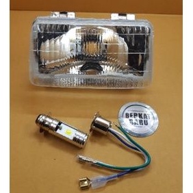 Lampu Depan Reflektor Yamaha Alfa Bohlam Bolam LED
