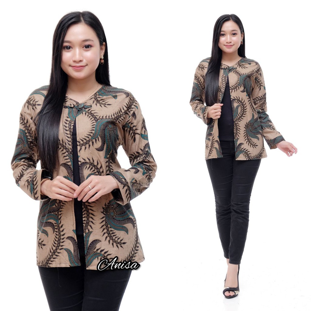 ATASAN BATIK WANITA BOLERO BATIK BLUS BATIK FASHION BATIK