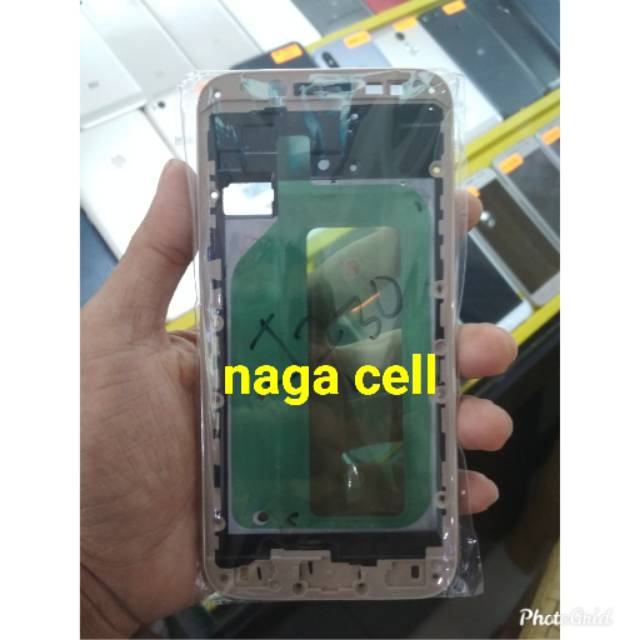 Frame frem lcd tulang tengah tatakan lcd samsung J7 pro J730 original