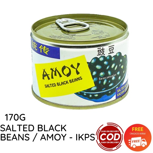 SALTED BLACK BEANS / AMOY - IKPS 170G