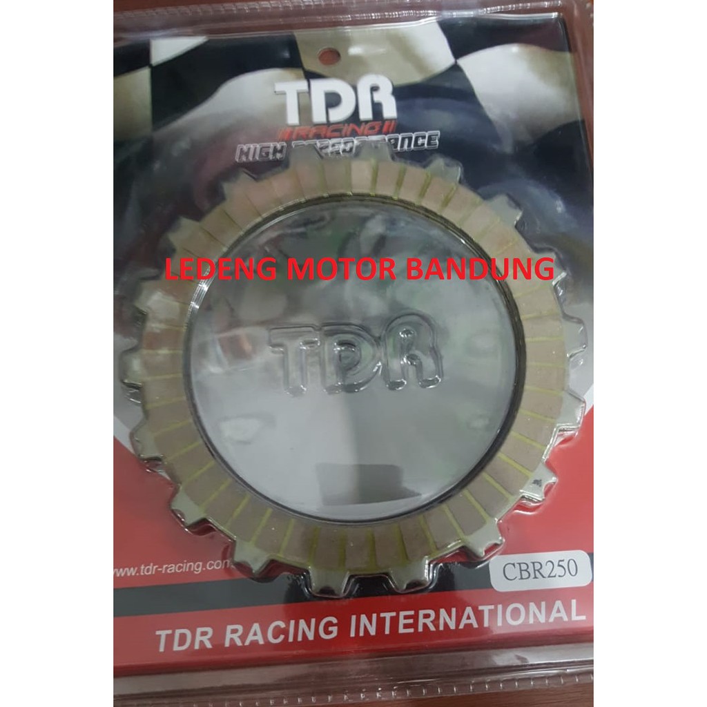 Kampas Plat Kopling CBR250 CBR 250 R 250cc TDR Racing Part isi 5 lembar