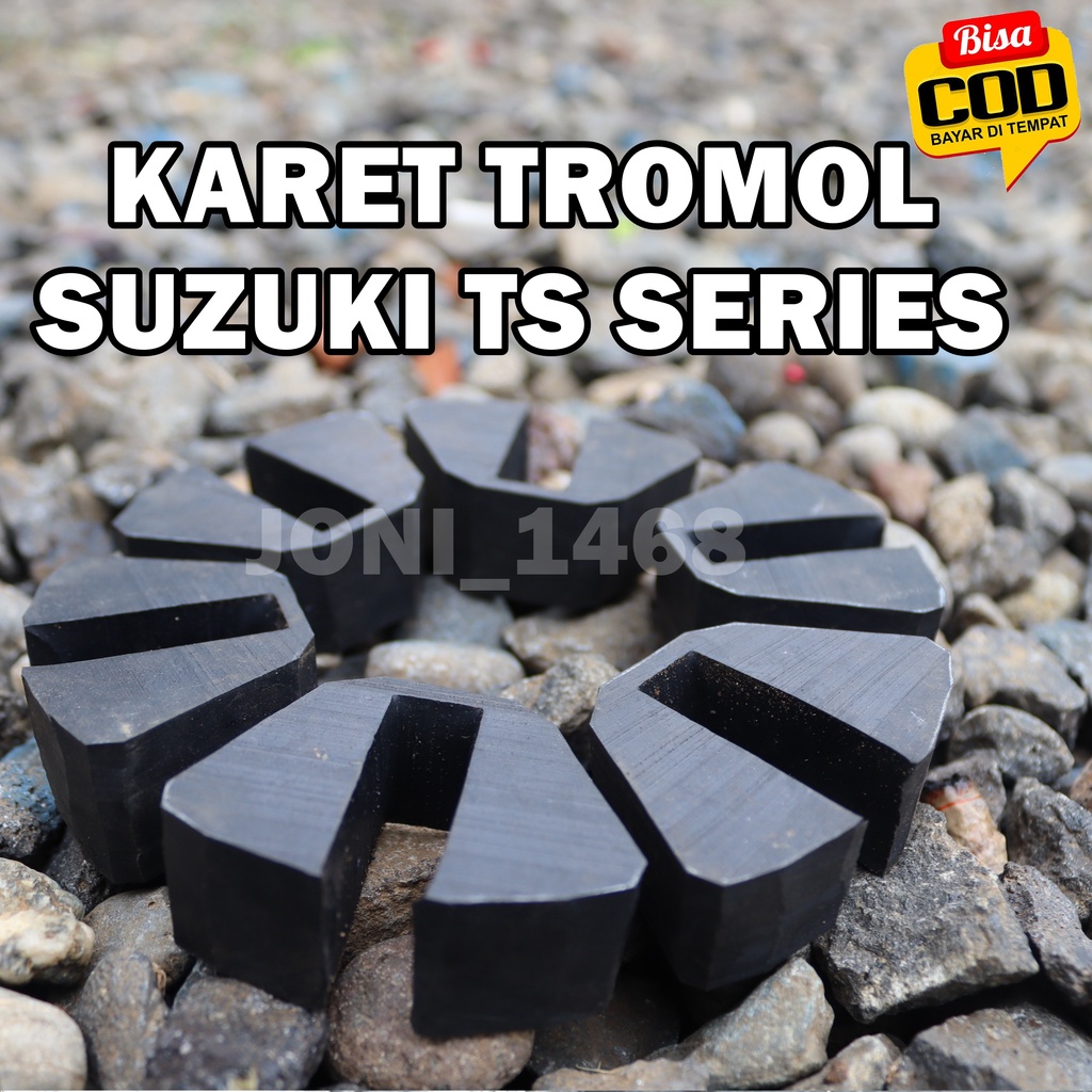 KARET TROMOL Suzuki TS 125 DUSTER  Suzuki TS125R - SUZUKI TS125ER _ MINERVA_AWET BAHAN KARET SUPER C