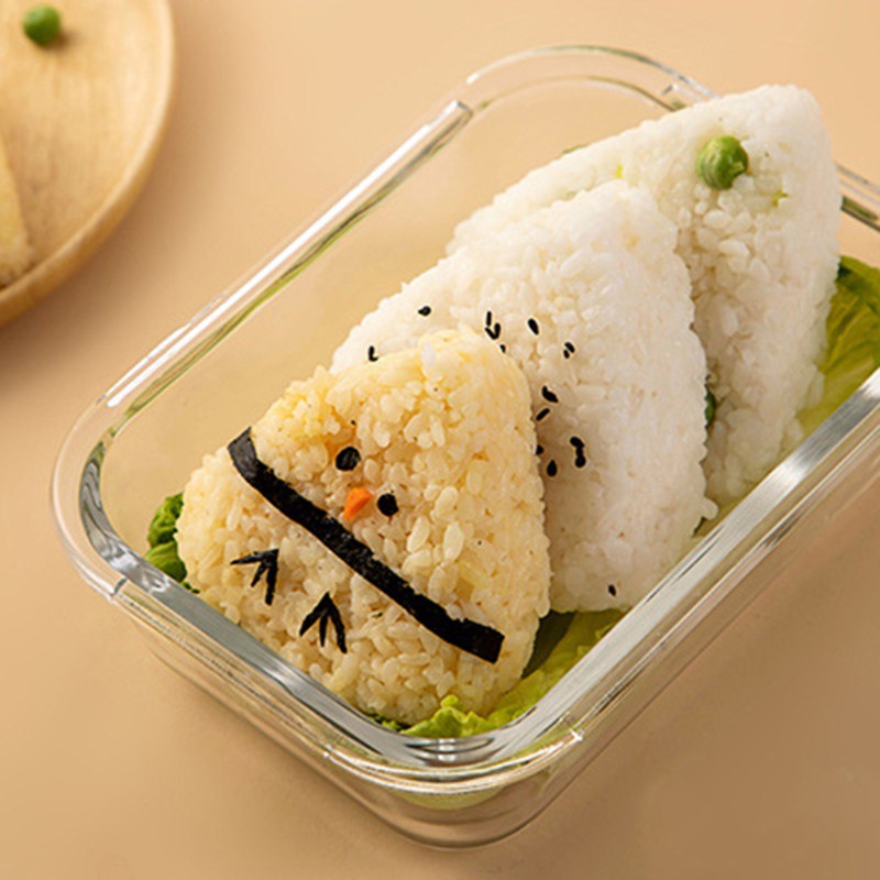 Cetakan Sushi / Onigiri / Bola Nasi Diy Bentuk Segitiga