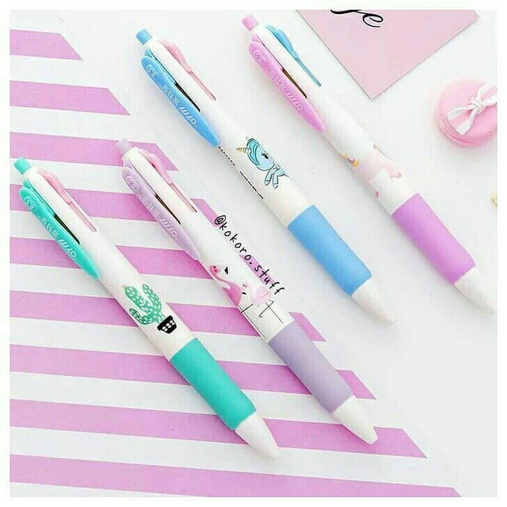 

Pastel Mechanical Pen | Pulpen 3 Warna | Pulpen Murah | Kokoro.Stuff