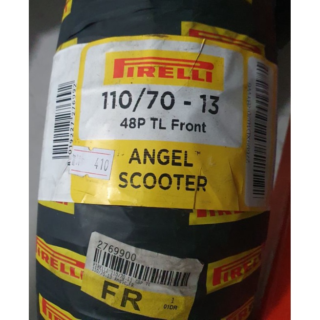 Ban PIRELLI NMAX 110/70 ring 13 Angel Scooter Ban Depan NMAX Tubeless