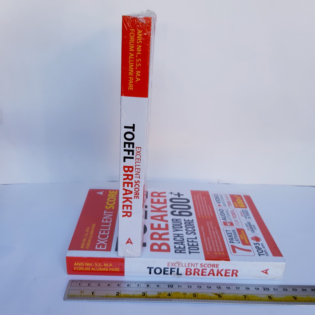 BUKU TOEFL BEST SELLER EXCELLENT SCORE TOEFL BREAKER EDISI REVISI-2