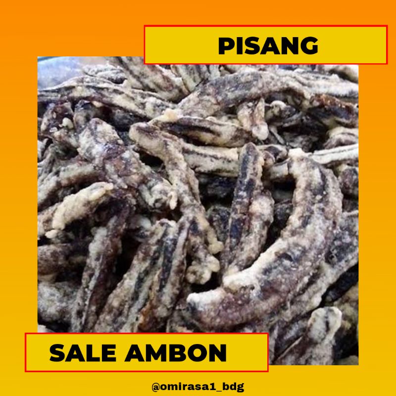 

Pisang Sale Ambon oleh-oleh Bandung OMIRASA 1
