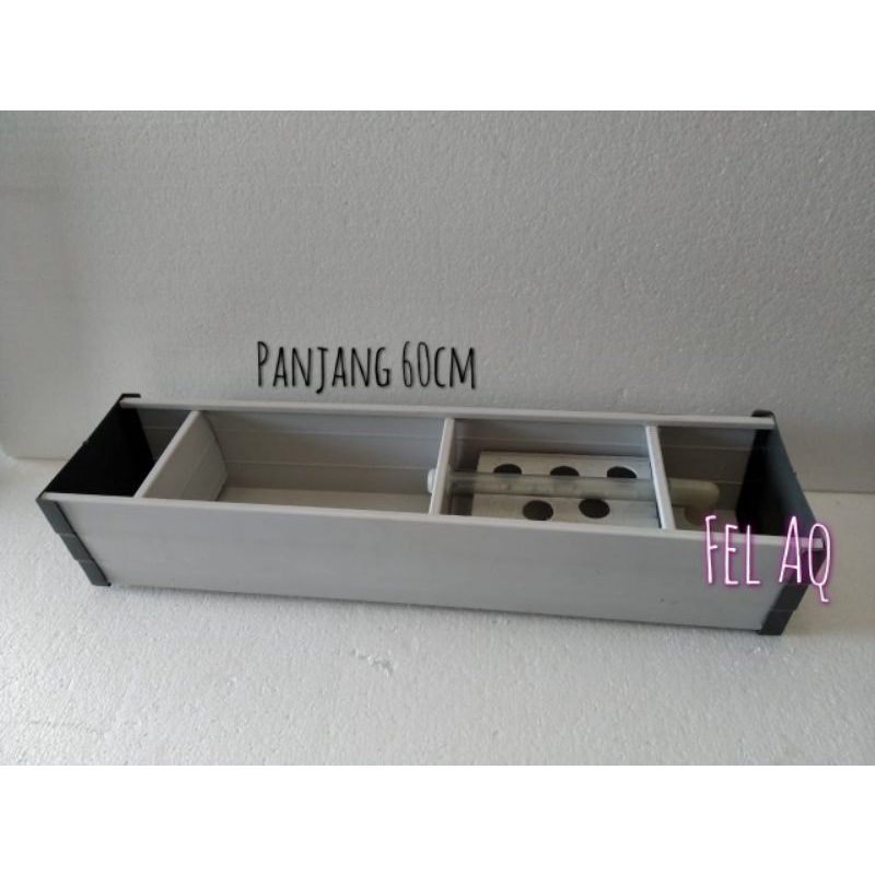 Filter Talang 60 cm Box Aquarium Kolam 60cm