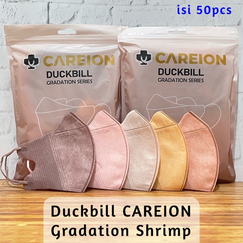 Masker DUCKBILL CAREION GRADATION Series isi 50pcs - Kemenkes