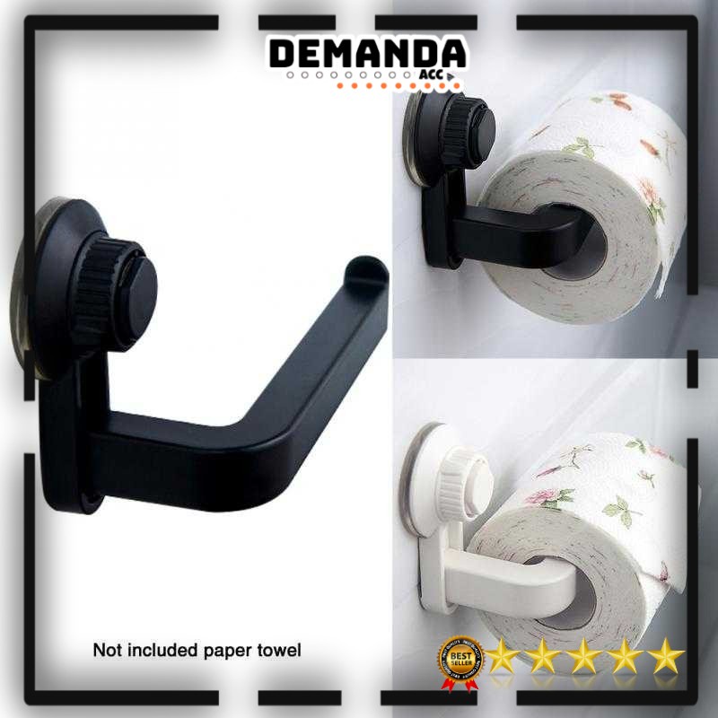 Gantungan Tempat Tisu Toilet Suction Cup