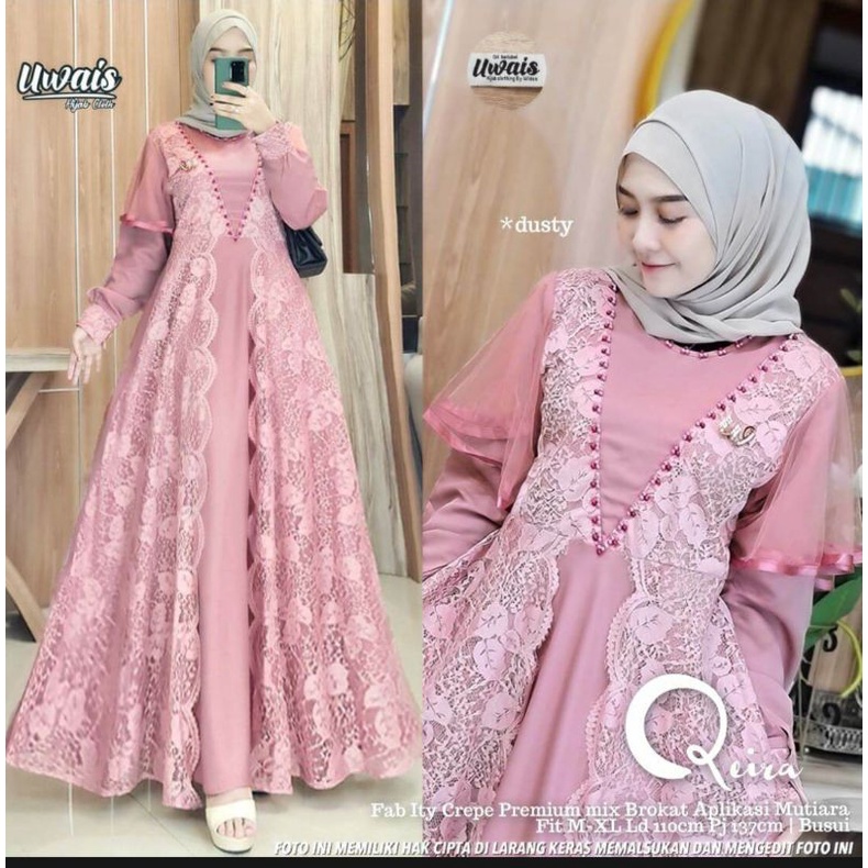 GAMIS BRUKAT TILE / GAMIS MUSLIM / GAMIS BRUKAT