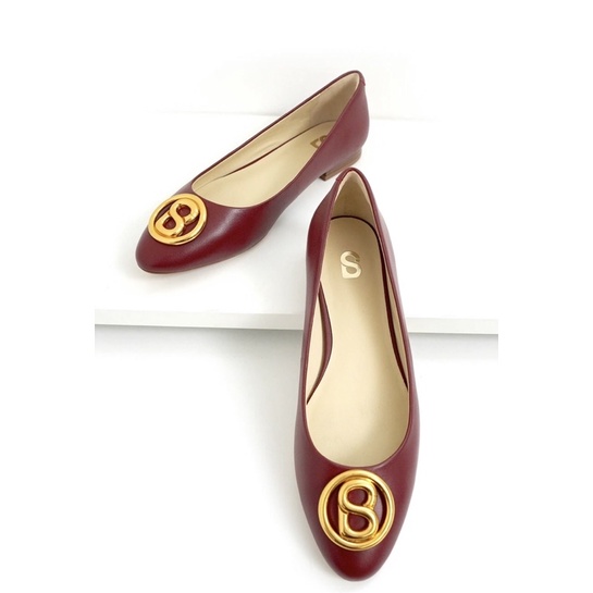 (NEW) Elan Shoes Maroon by Buttonscarves