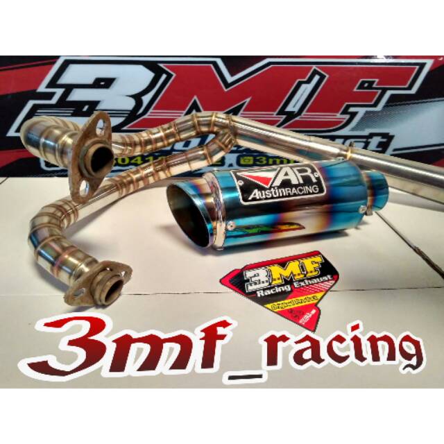 Knalpot Austin racing for ninja 250
