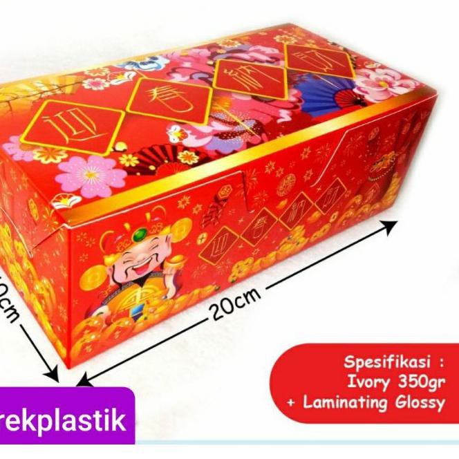 

Paling Laris dus box kue imlek CNY 10x20x7 JU7***