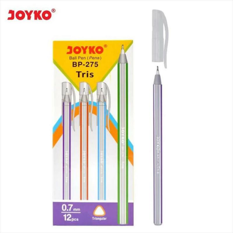 

JOYKO TRIS BALLPEN 0.7mm 1pack (isi 12pcs)