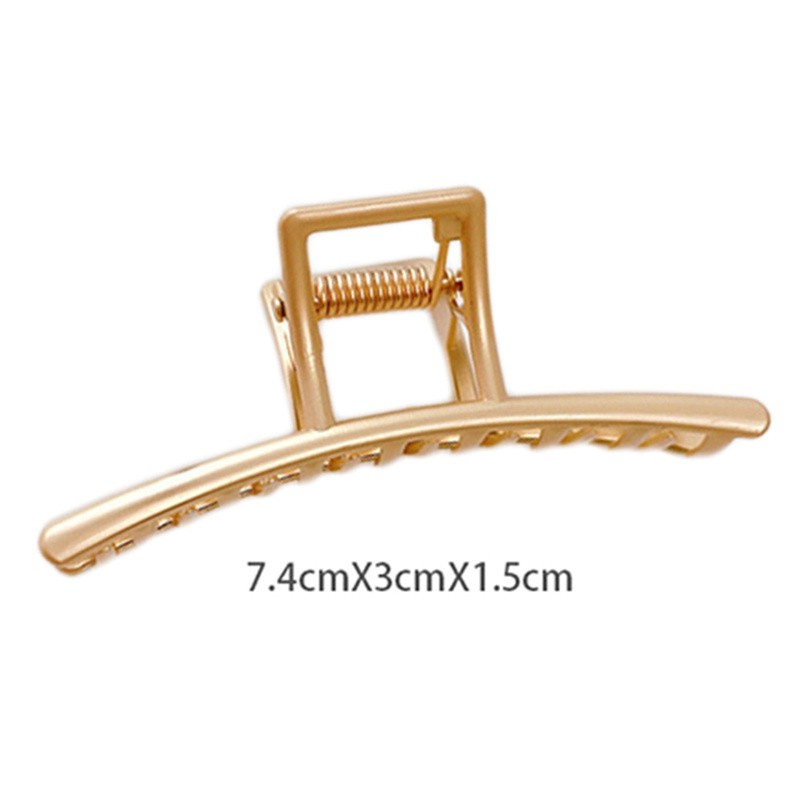 Minimalist Retro Style Ins Wind Metal Grab Clip Hairpin