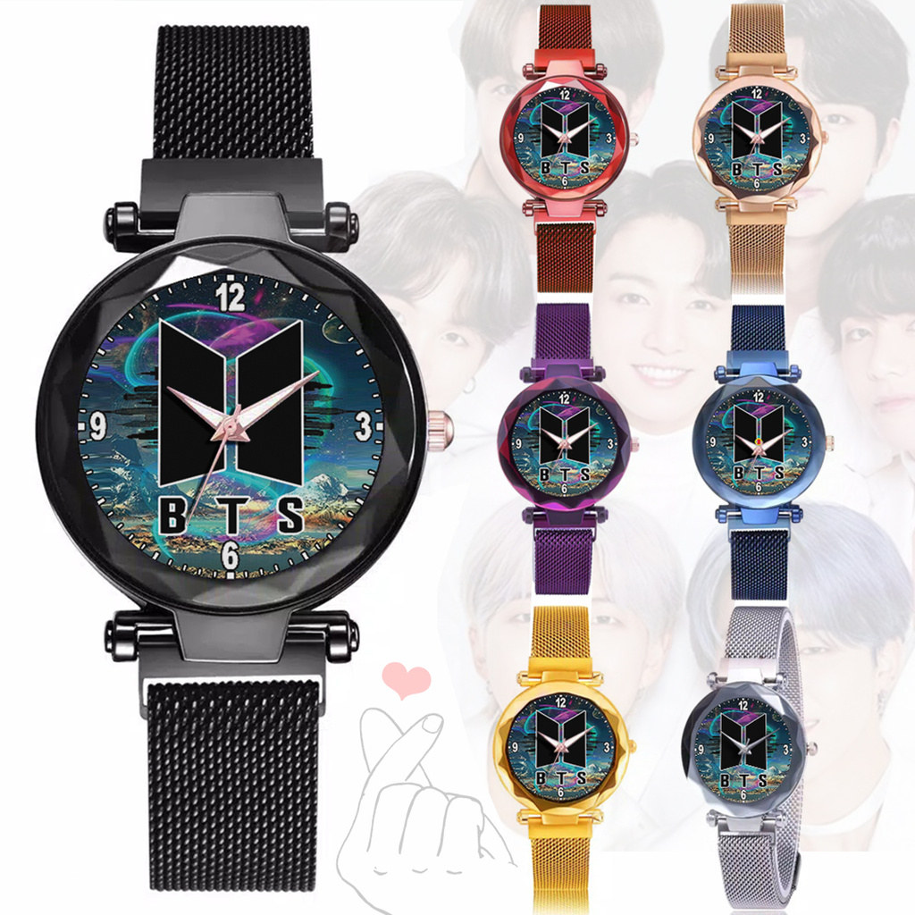 Jam Tangan Wanita Custom BTS - BTS ARMY - Bangtan Boys Exclusive 11