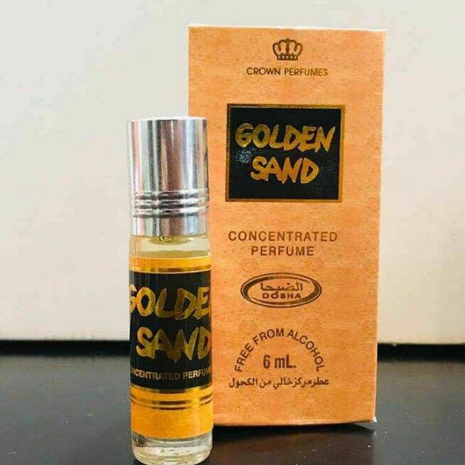 Golden Sand Parfum DOBHA Kemasan 6ml Minyak Wangi Roll On Non Alkohol