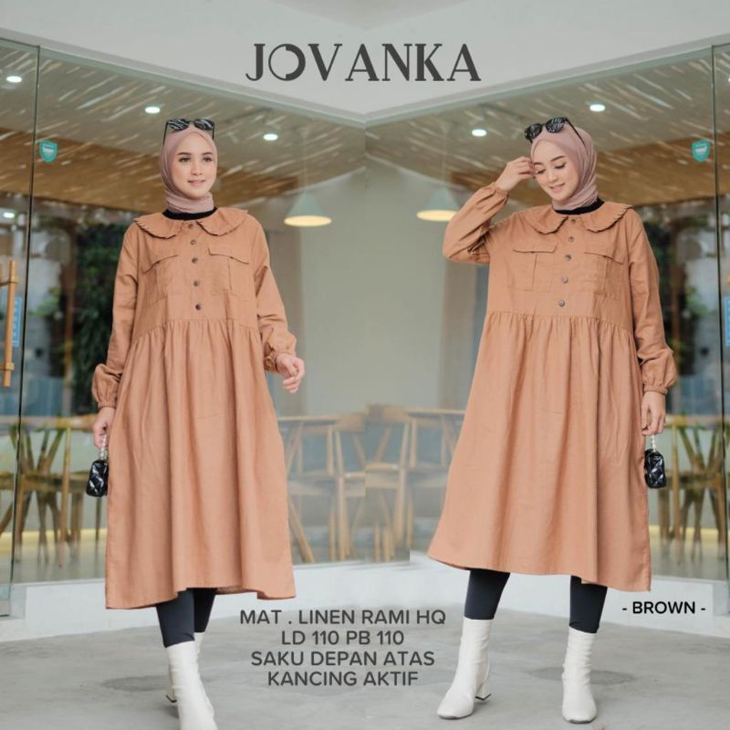 JOVANKA LONG TUNIK TERBARU