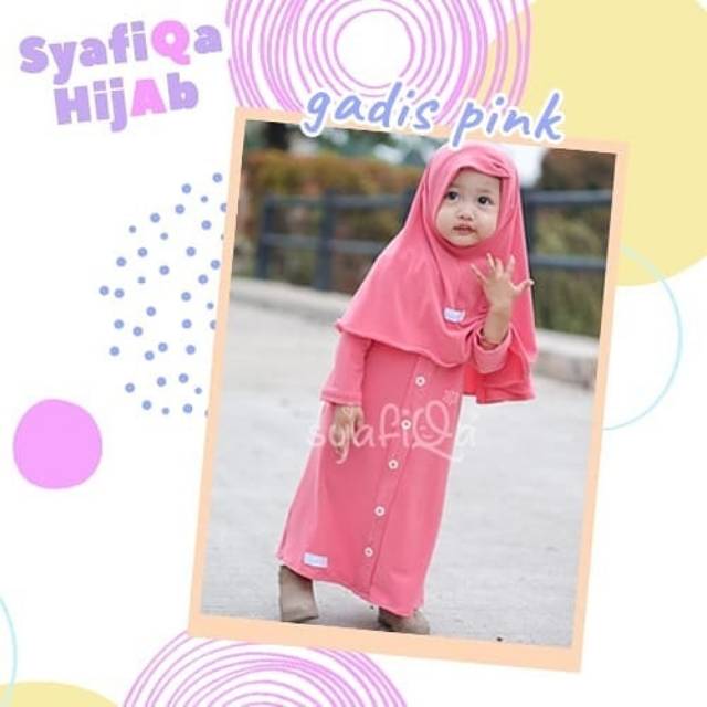 Gamis Anak Gamis Gadis Syafiqa Hijab