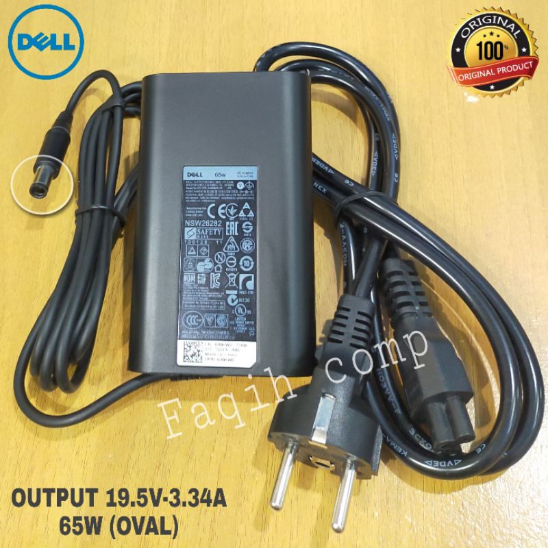 Charger Adaptor Dell Latitude 5310 5410 5411 5510 5511 5401 5501 19.5V 3.34A Original