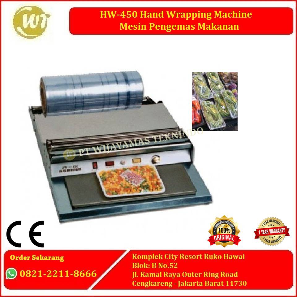 

HW-450 Hand Wrapping Machine - Mesin Pengemas Makanan – PP