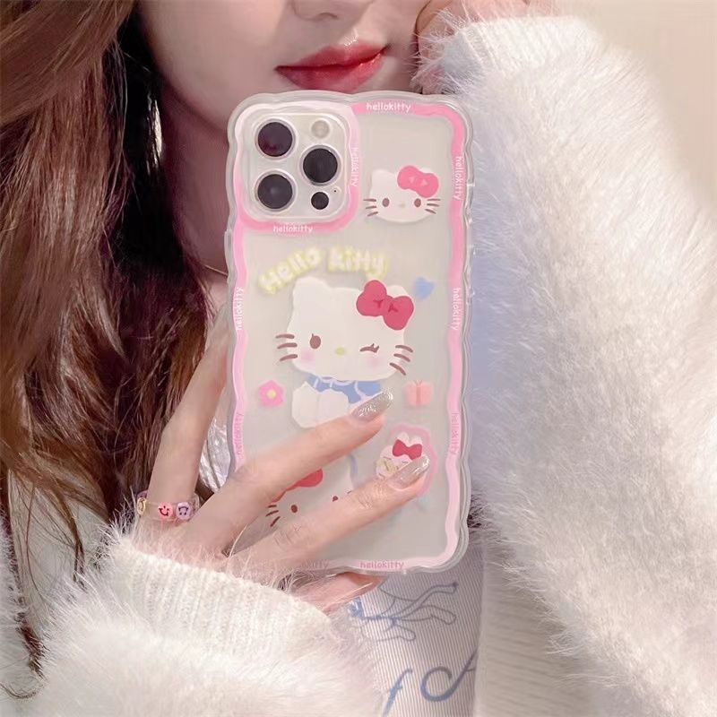 Soft Case Desain Kucing Untuk IPhone 13pro 12promaxSE2 2020 / 11 Pro MAX / 6S / 7 / 8plus / XR