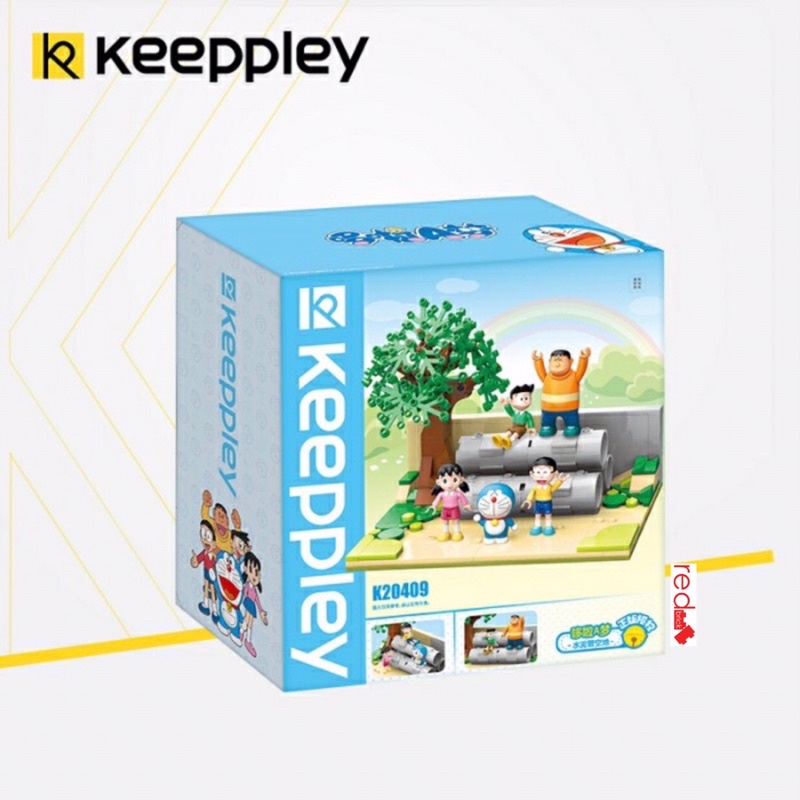 Keeppley Doraemon Playground / Lapangan / Cement Pipe Lot Scene