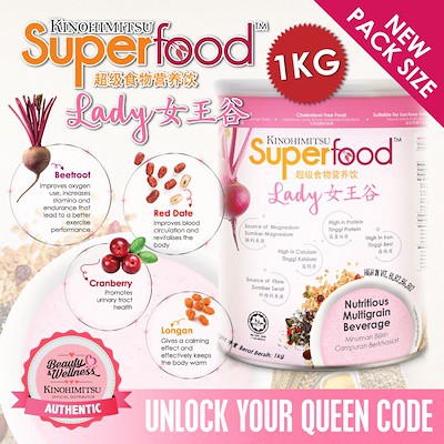 

Superfood Lady Nutritious Beverage 1 kg Minuman Nutrisi