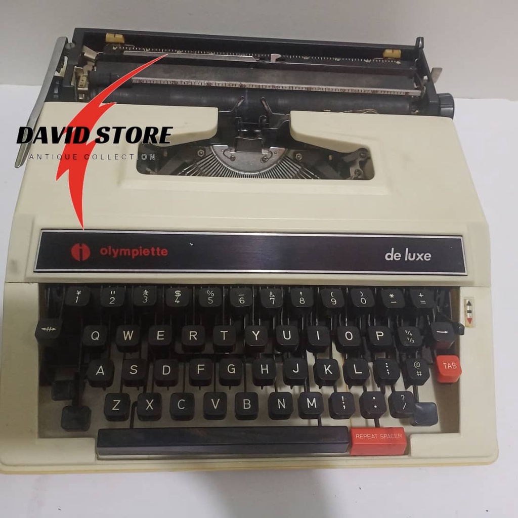 Mesin Tik Portable Olympiatte Mesin Tik Kuno Jadul Antik